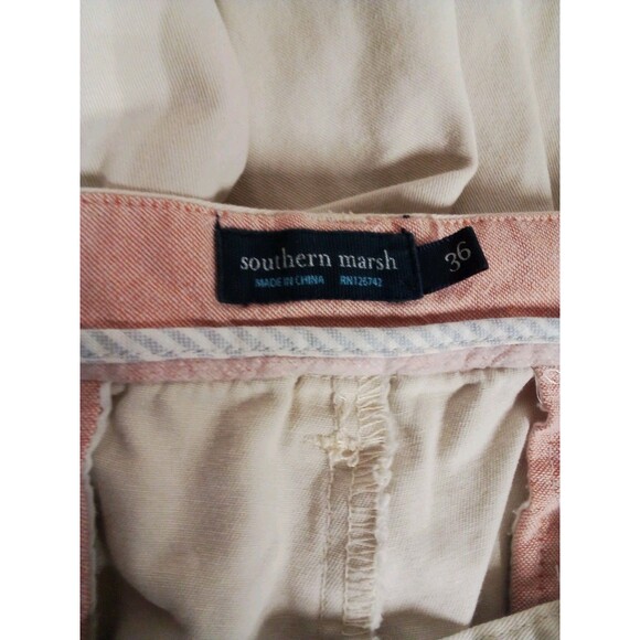 Southern Marsh Khaki Shorts Size 36 - Picture 6 of 12